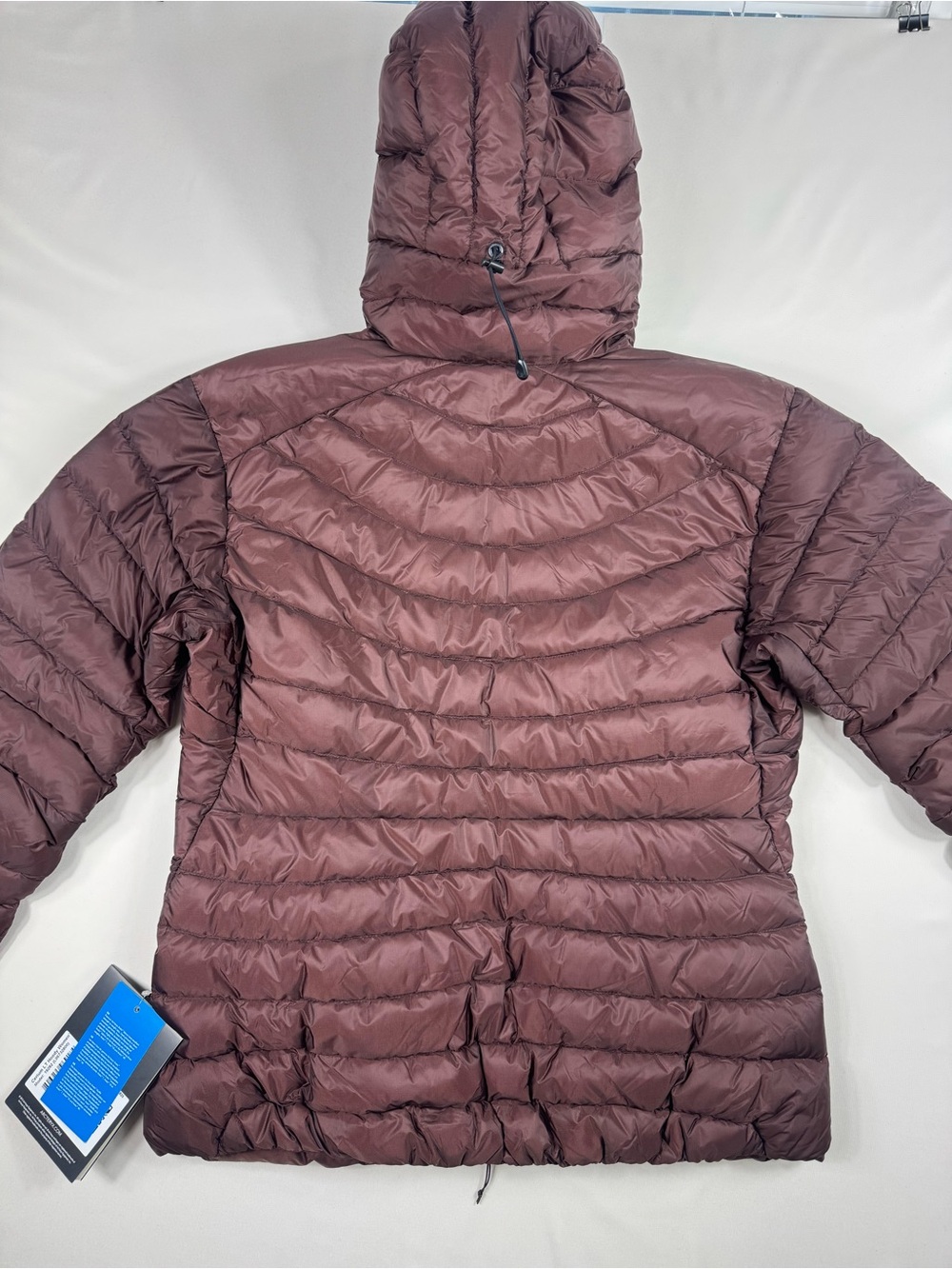 Arc’teryx Cerium LT Hoody Women’s Large NWT Goose Down Puffer Jacket Plum - Picture 6 of 8